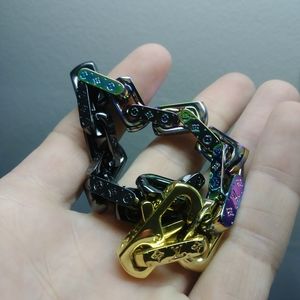 multicolored chain bracelet flash sale price